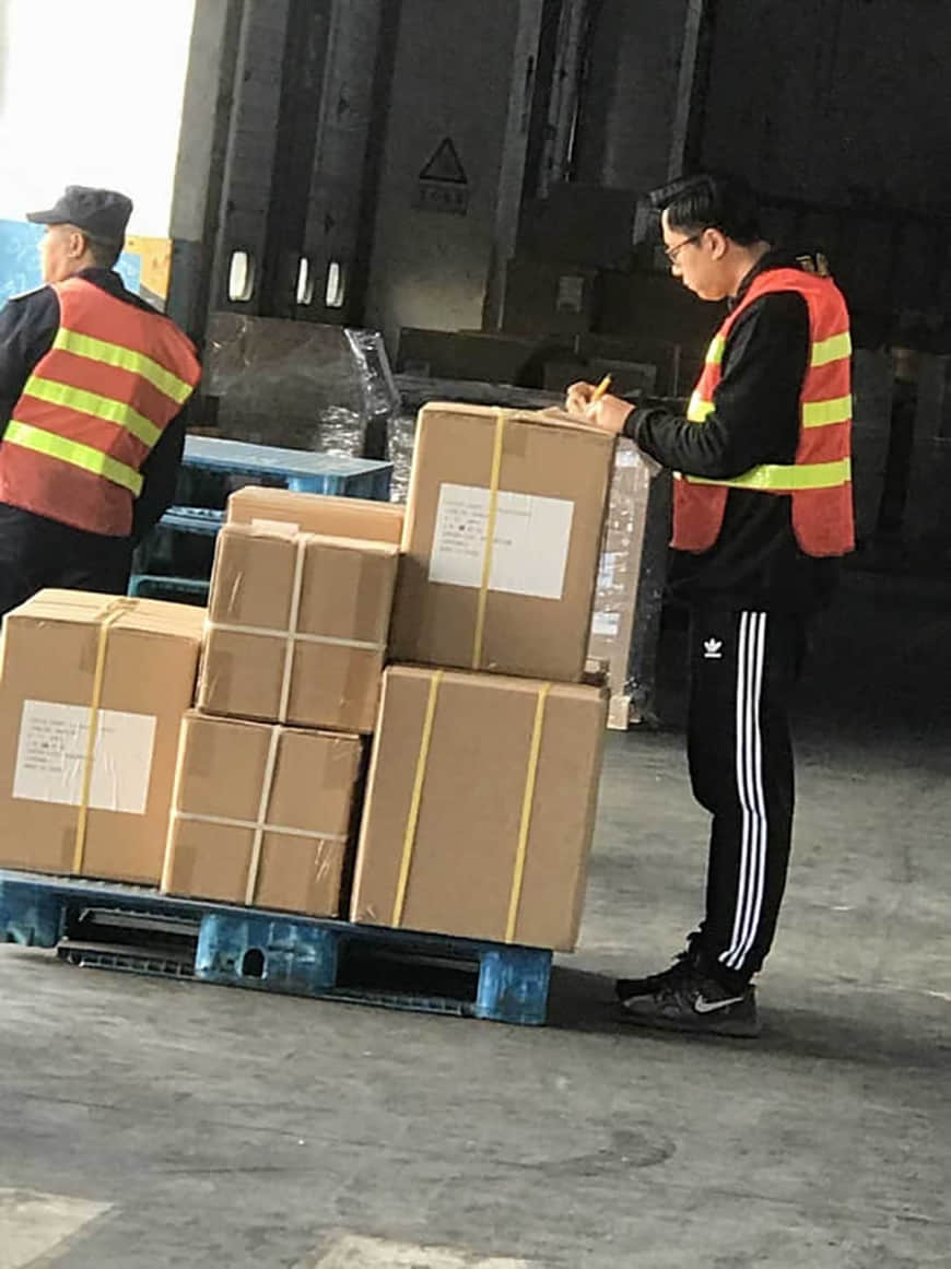 bidet shipment to Denmark 1