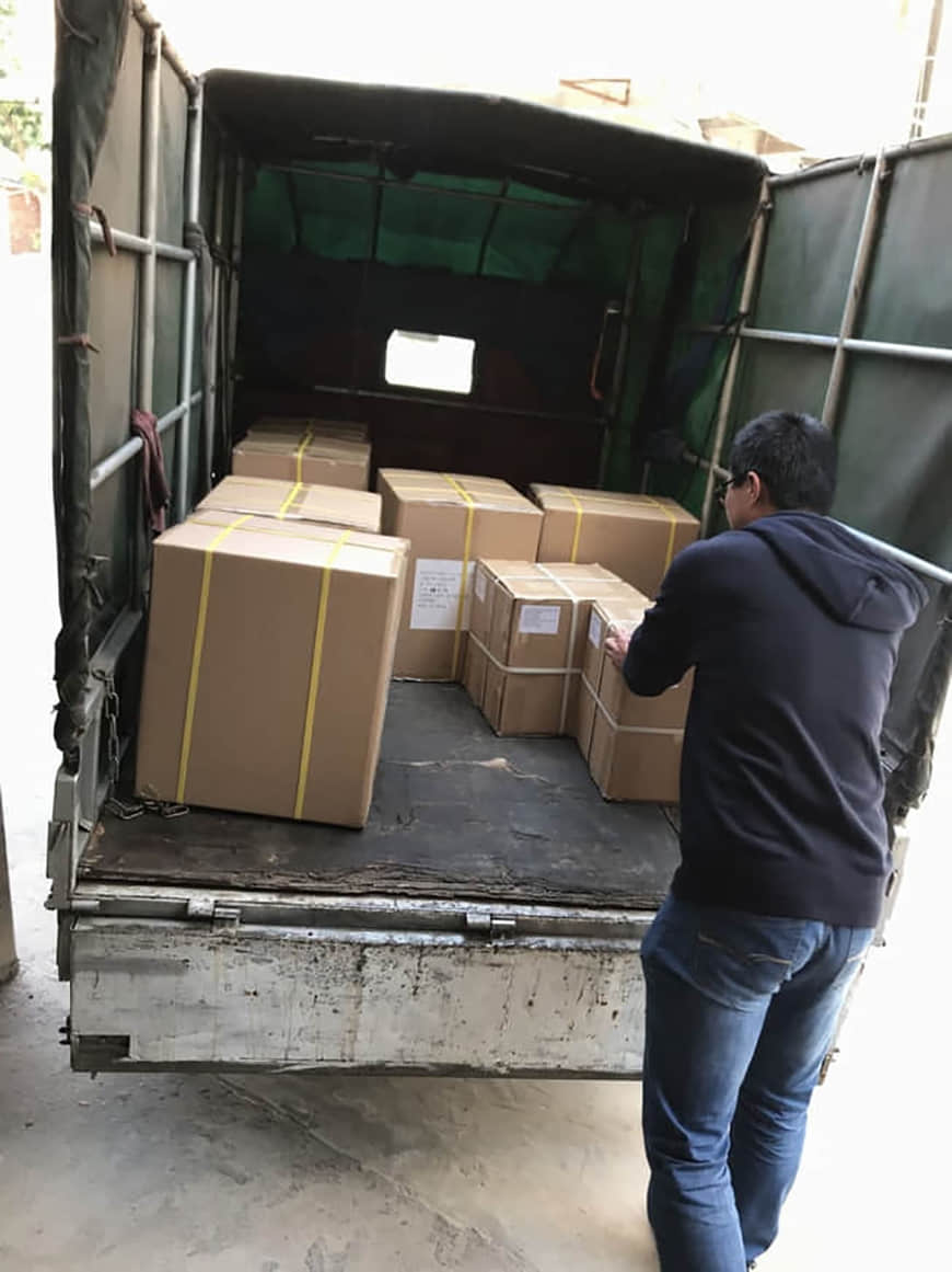 bidet shipment to Denmark 2