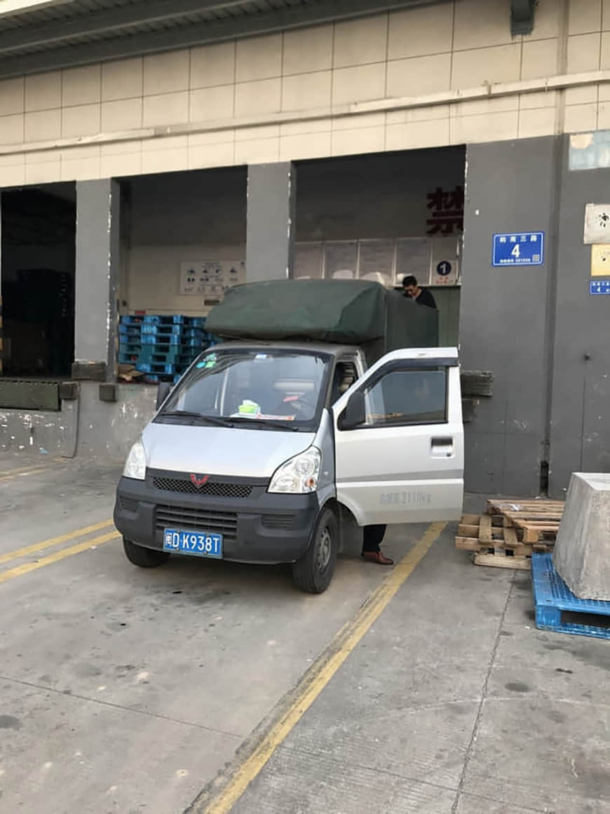 bidet shipment to Denmark 3