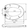 American Elongate Design Toilet Seat BPO106Q3