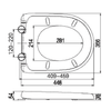 European Toilet Seat Soft Close BP0123TB 
