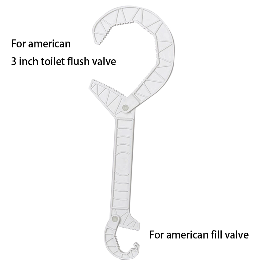 Wrench for Toilet Fill Valve And Toilet Flush Valve 3 inch