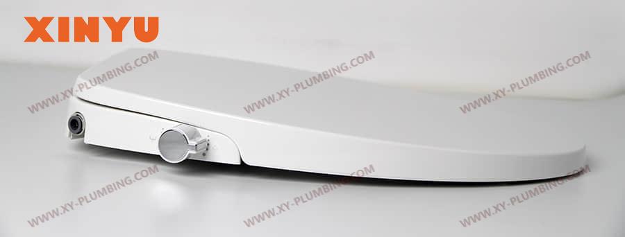 Non-Electric V Shape Elongated Manual Bidet Toilet Seats 18