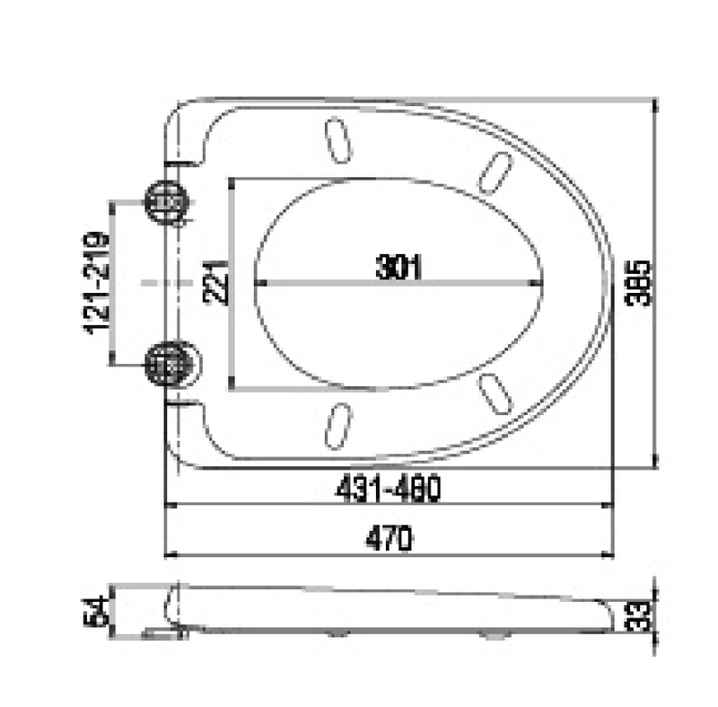 SOFT CLOSE TOILET SEAT U DESIGN BP0126TB Buy u shape family toilet seat, u shaped public