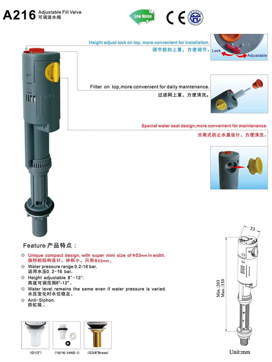 Toilet Fill Valve 2