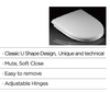  European Toilet Seat BP0116NB
