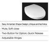 Amercian Shape Design PP Toilet Seat BP0221TB 