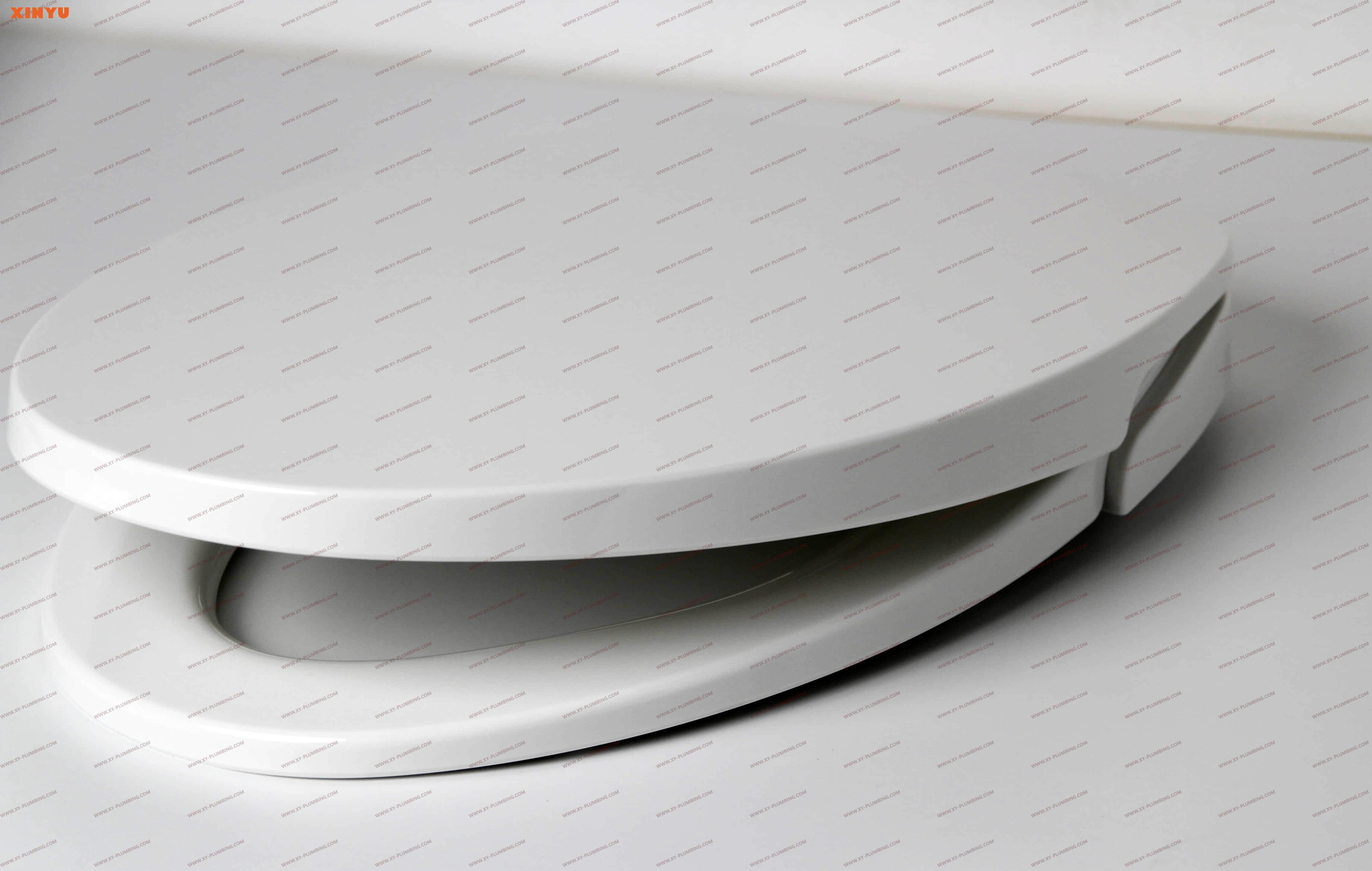 Non-Electric V Shape Elongated Manual Bidet Toilet Seats 15