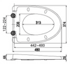 Weighty V Shape, Strong and Nice TOILET SEAT BP0203TB 