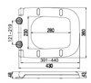 Square R Shape Design Nice And Elegant BP0208TB