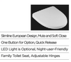 V Shape toilet seat BP0223TB