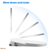 Non Electric Bidet seat- European Style U-Shaped(D Shaped XY1002