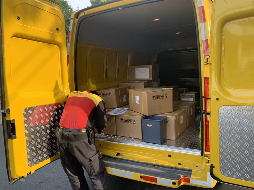 Toilet spare parts shipment TO UK 20200106