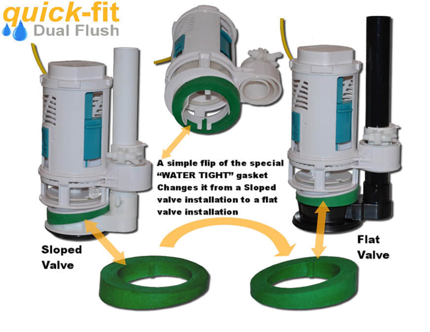 Dual Flush Converter Kit 5
