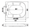 Square R Shape Design, Nice And Elegant BP0206TB