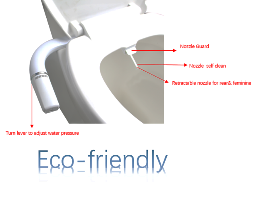Bidet toilet seat round 4