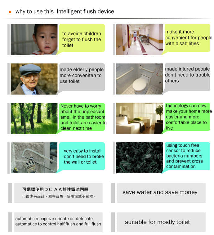 Automatic Toilet Flusher Home 3