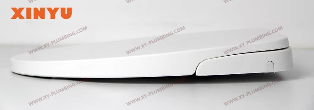 Non-Electric V Shape Elongated Manual Bidet Toilet Seats 17