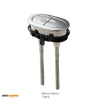 Oval Toilet Flush Push Button T7615