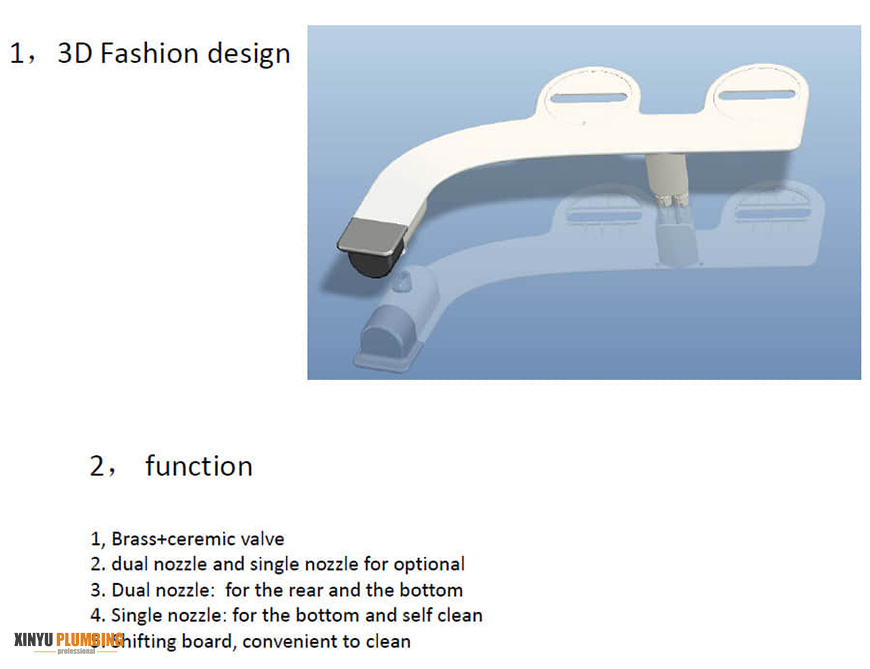 THINLINE BIDET TOILET ATTACHMENT 3