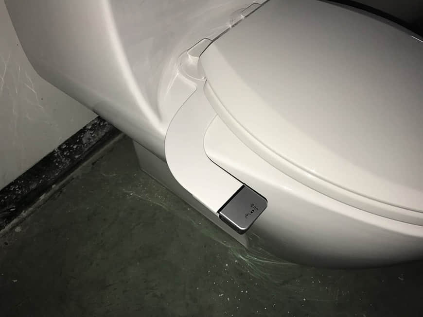 bidet attachment with double nozzle 2