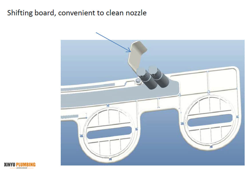 Bidet attachment with Double nozzle 7