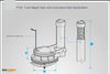 3 inch flapper flush valve (one-piece toilet P105