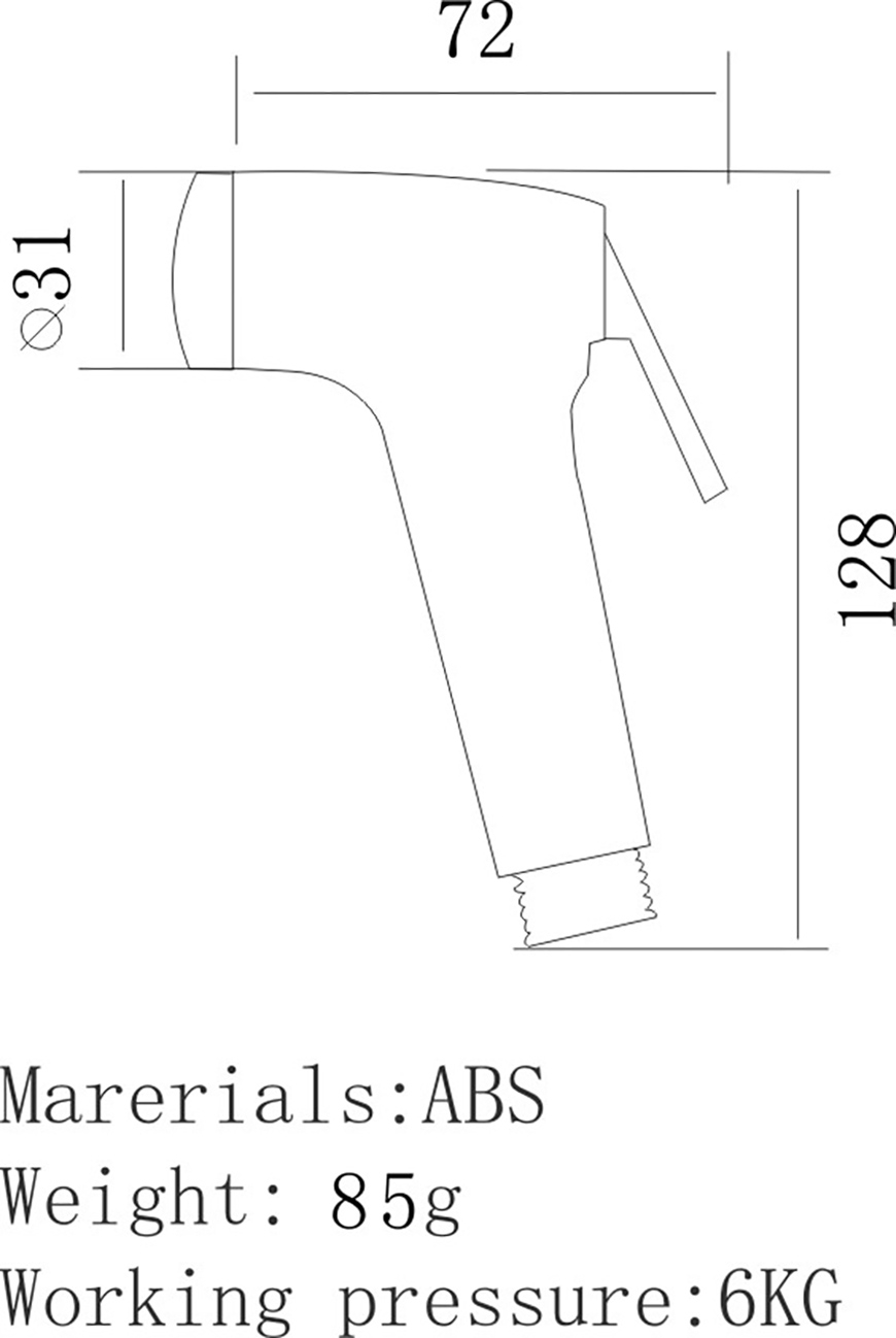 Hand Held Bidet X301