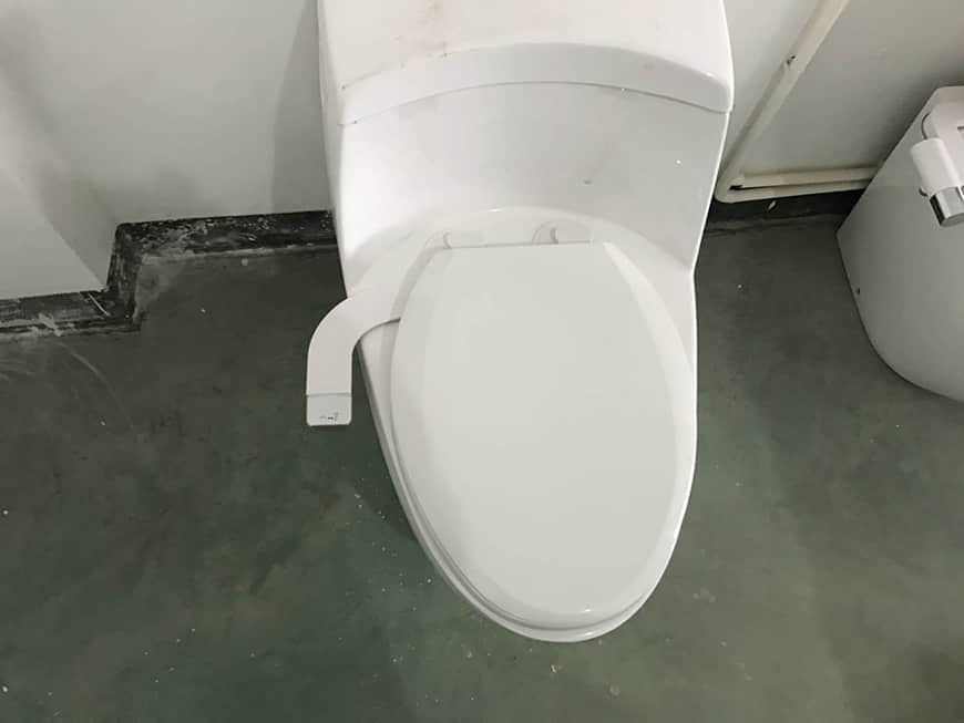 bidet attachment with double nozzle 6