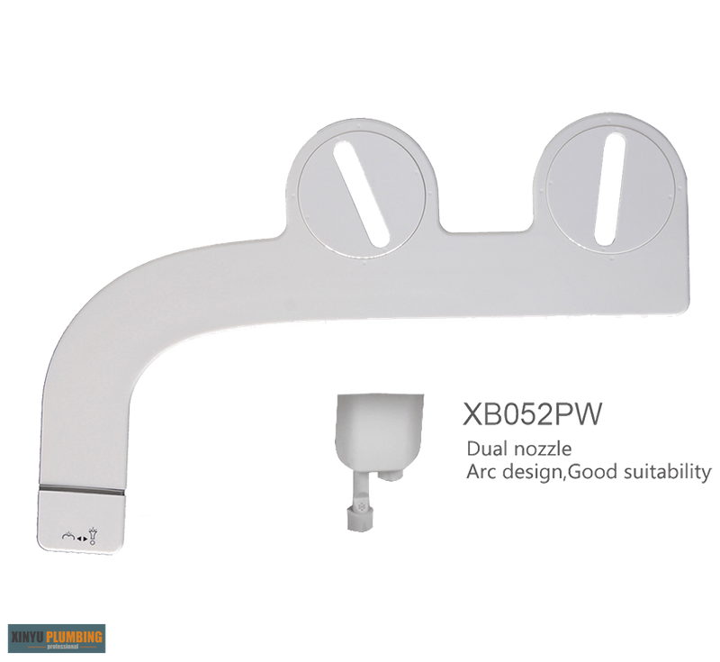 Bidet attachment with Double nozzle XB052PW