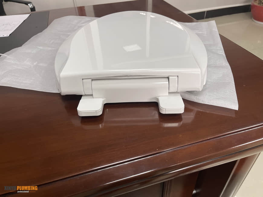 Elongated baby toilet seat 9