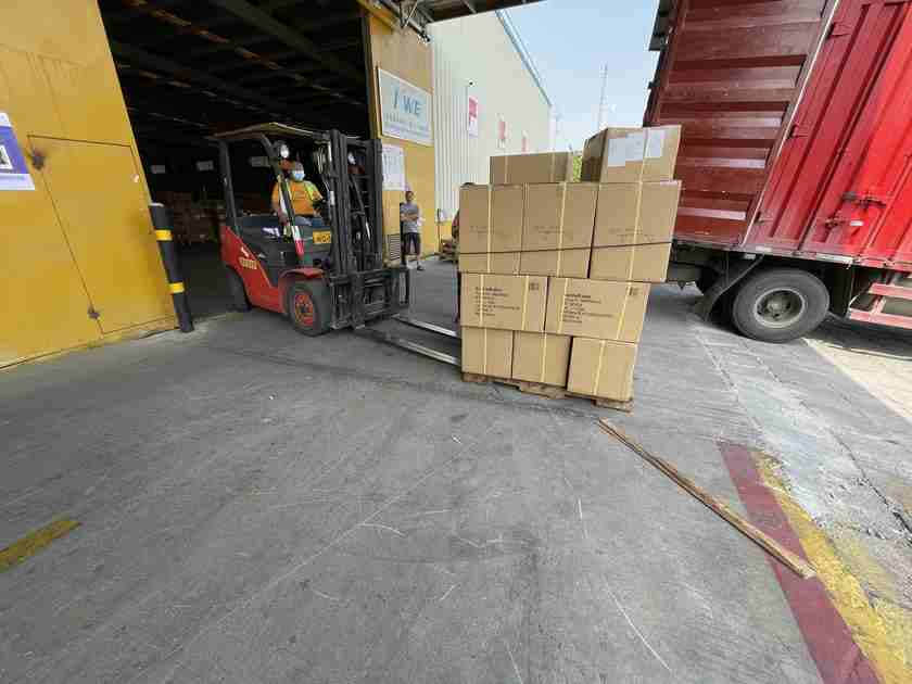 delivery to bonded warehouse 5
