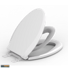 Elongated toilet seat for baby and adult PP 