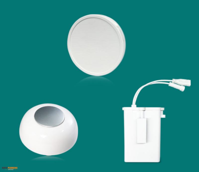 Wireless Toilet Flush with Push Buttom QBOW Buy Touchless Toilet