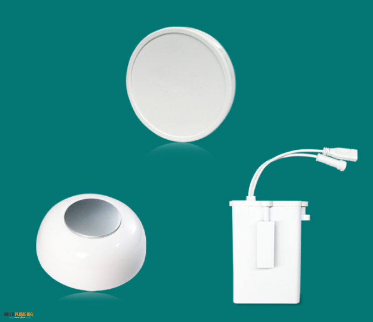 Wireless Toilet Flush with Push Buttom QBO-W 
