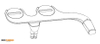 Left Hand Bidet Attachment X0074PW