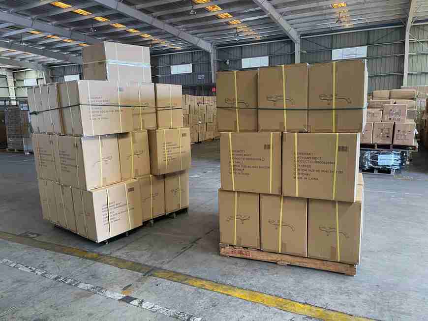40 cartons right and left bidet shipment 4