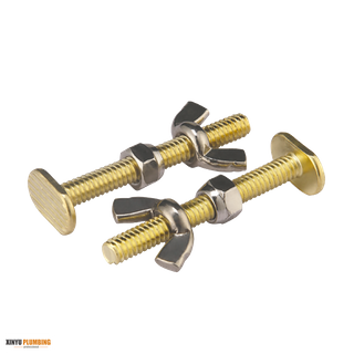 F111 Copper plating iron bolts with stainless steel nuts　